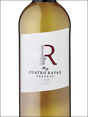фото 4R by Cuatro Rayas Verdejo Rueda DO 4Р бай Куатро Райас Вердехо Руэда Испания вино белое