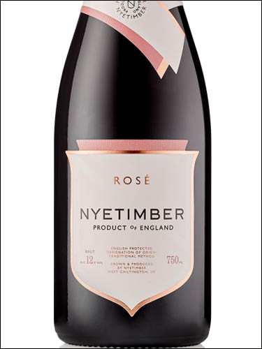 фото Nyetimber Rose Brut Ньетимбер Розе Брют Великобритания вино розовое