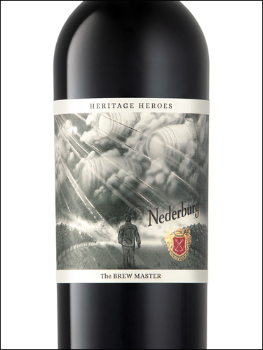 фото Nederburg Heritage Heroes The Brew Master Red Blend Недербург Эритаж Хироус Брю Мастер Ред Бленд ЮАР вино красное