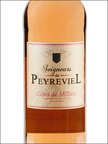 фото Seigneurs de Peyreviel rose Cotes de Millau AOC Сеньор де Перевьель розе Кот де Мийо Франция вино розовое