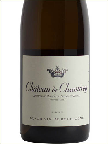фото Chateau de Chamirey Mercurey Blanc AOC Шато де Шамире Меркюре Блан Франция вино белое