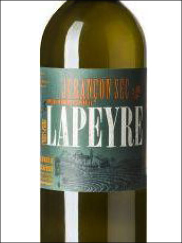 фото Lapeyre Jurancon Sec AOP Ляпер Жюрансон Сек Франция вино белое