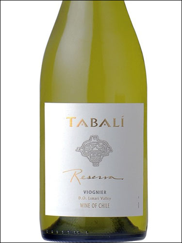 фото Tabali Reserva Viognier Limari Valley DO Табали Резерва Вионье Долина Лимари Чили вино белое