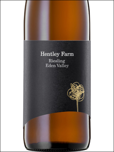 фото Hentley Farm Riesling Eden Valley Хентли Фарм Рислинг Долина Иден Австралия вино белое