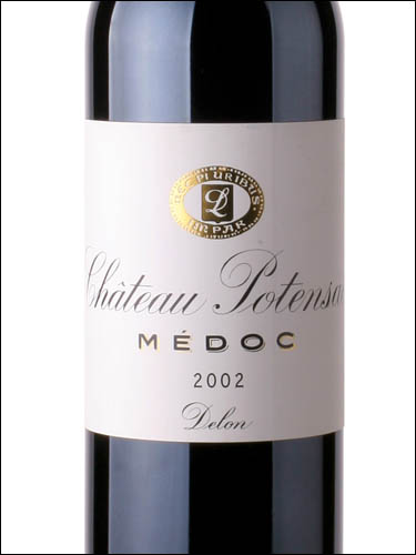 фото Chateau Potensac Cru Bourgeois Medoc AOC Шато Потансак Медок Франция вино красное