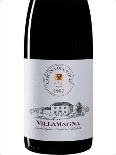фото Cascina del Colle Villamagna DOC Кашина дель Колле Вилламанья Италия вино красное