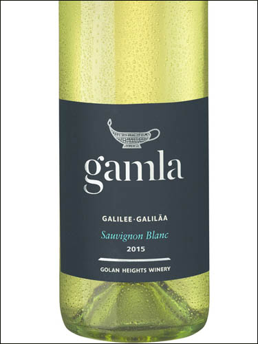 фото Golan Heights Winery Gamla Sauvignon Blanc Galilee Голан Хейтс Вайнери Гамла Совиньон Блан Галилея Израиль вино белое