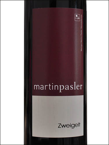 фото Martin Pasler Zweigelt Neusiedlersee Мартин Паслер Цвайгельт Нойзидлерзее Австрия вино красное
