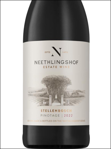 фото Neethlingshof Estate Pinotage Нитхлингсхоф Эстейт Пинотаж ЮАР вино красное