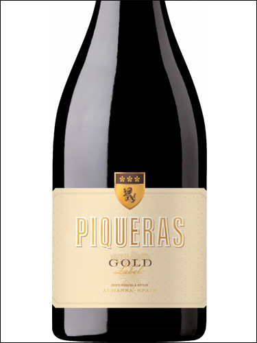 фото вино Piqueras Gold Label Almansa DO 