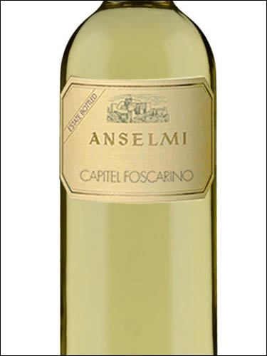 фото Anselmi Capitel Foscarino Veneto IGT Ансельми Капитель Фоскарино Венето Италия вино белое