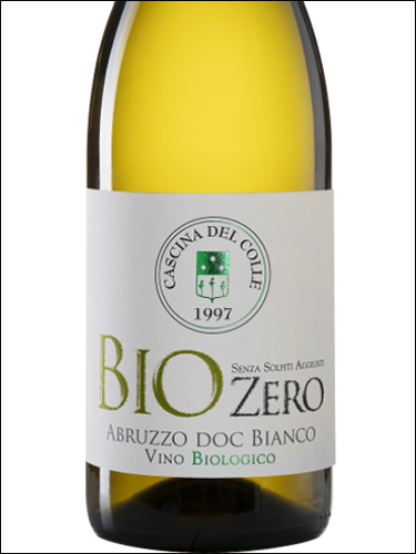фото Cascina del Colle Bio Zero Abruzzo Bianco DOC Кашина дель Колле Био Зеро Абруццо Бьянко Италия вино белое