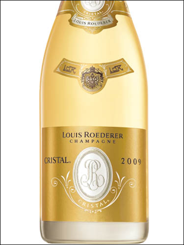 фото Champagne Louis Roederer Cristal Шампанское Луи Родерер Кристаль Франция вино белое