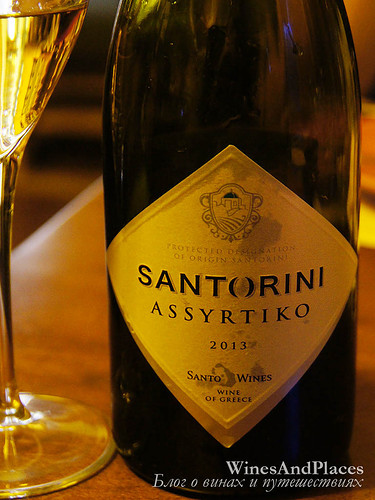 фото Santo Wines Assyrtiko Santorini PDO Санто Вайнс Ассиртико Санторини ПДО Греция вино белое