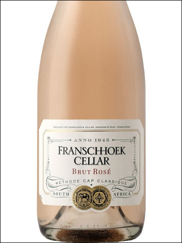 фото Franschhoek Cellar Brut Rose Франсхук Селлар Брют Розе ЮАР вино розовое