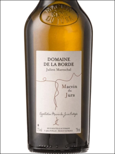 фото Domaine de la Borde Macvin Blanc du Jura AOC Домен де ла Борд Маквэн Блан дю Жюра Франция вино белое