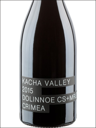 фото Kacha Valley Dolinnoe Red Кача Вэлли Долинное красное Россия вино красное