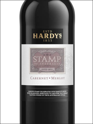 фото Hardys Stamp Cabernet Merlot Хардис Стэмп Каберне Мерло Австралия вино красное