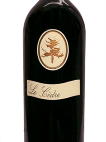 фото Le Cedre Cahors AOC Ле Седр Каор Франция вино красное