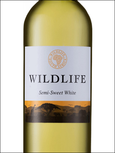 фото Wild Life White Semi-Sweet Уайлд Лайф Белое Полусладкое ЮАР вино белое