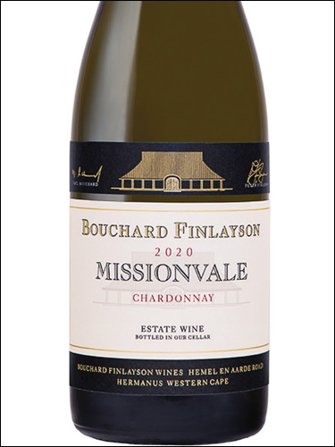фото Bouchard Finlayson Missionvale Chardonnay Бушар Финлейсон Мишнвейл Шардоне ЮАР вино белое