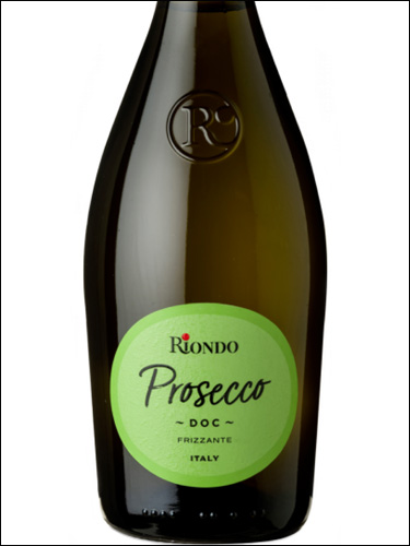 фото Riondo Prosecco Frizzante DOC Риондо Просекко Фриццанте Италия вино белое
