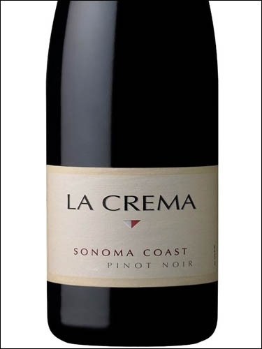 фото La Crema Pinot Noir Sonoma Coast Ла Крема Пино Нуар Сонома Коуст США вино красное