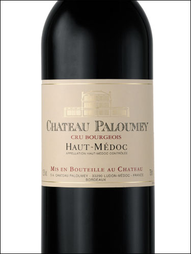 фото Chateau Paloumey Cru Bourgeois Haut-Medoc AOC Шато Палуме Крю Буржуа О-Медок Франция вино красное