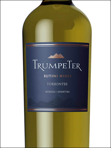 фото Rutini Wines Trumpeter Torrontes Mendoza Рутини Вайнс Трумпетер Торронтес Мендоса Аргентина вино белое