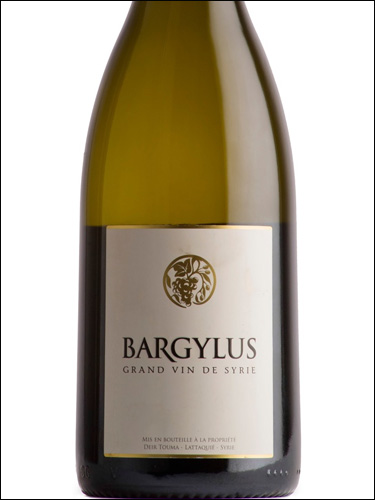 фото Bargylus Grand Vin de Syrie Blanc Баржилюс Гран Вэн де Сири Блан Сирия вино белое