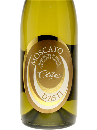 фото Ceste Moscato d'Asti DOCG Честе Москато д'Асти Италия вино белое