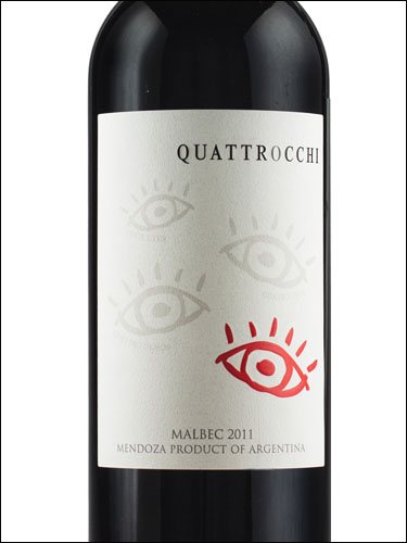 фото Quattrocchi Malbec Mendoza Куаттрокчи Мальбек Мендоса Аргентина вино красное