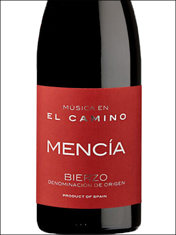 фото вино Musica en El Camino Mencia Bierzo DO 