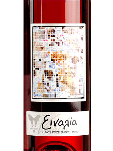 фото Vasilikon Einalia Rose Василикон Эиналия Розе Кипр вино розовое
