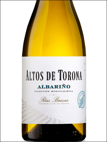 фото вино Altos de Torona Albarino Rias Baixas DO 