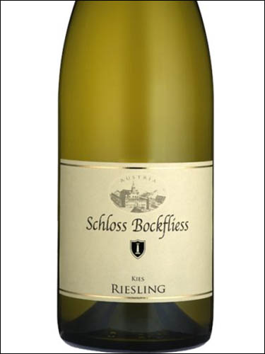 фото Schloss Bockfliess Riesling Kies Шлосс Бокфлисс Рислинг Киес Австрия вино белое