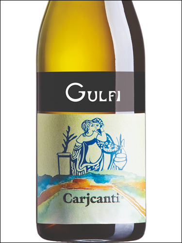 фото Gulfi Carjcanti Sicilia Bianco DOC Гульфи Кариканти Сицилия Бьянко Италия вино белое