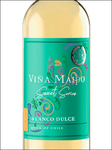 фото Vina Maipo Sweet Series Blanco Dulce Винья Майпо Свит Сериес Бланко Дульсе Чили вино белое