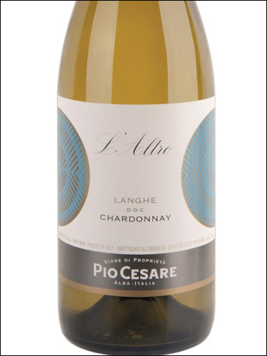 фото Pio Cesare L’Altro Langhe Chardonnay DOC Пио Чезаре Л'Альтро Ланге Шардоне Италия вино белое
