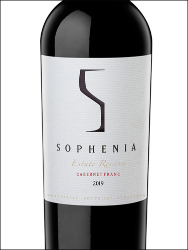 фото Sophenia Estate Reserva Cabernet Franc Софения Эстейт Резерва Каберне Фран Аргентина вино красное
