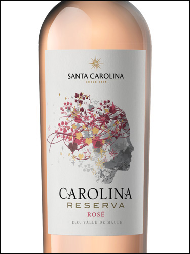 фото Santa Carolina Carolina Reserva Rose Valle del Maule Санта Каролина Каролина Ресерва Розе Долина Мауле Чили вино розовое
