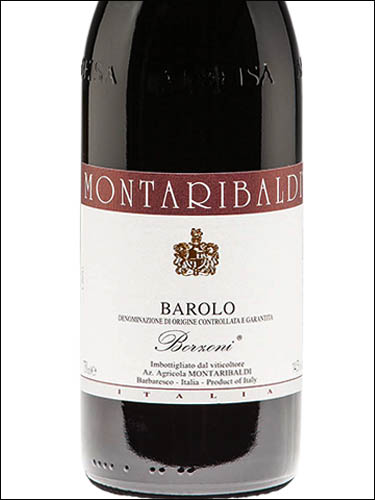 фото Montaribaldi Barolo Borzone DOCG Монтарибальди Бароло Борцоне Италия вино красное