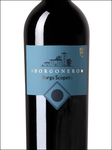 фото Borgo Scopeto Borgonero Toscana IGT Борго Скопето Боргонеро Тоскана Италия вино красное