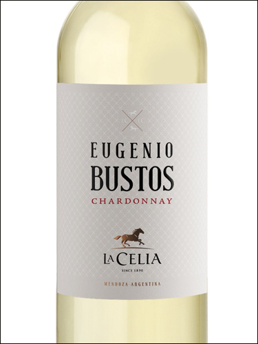 фото La Celia Eugenio Bustos Chardonnay Mendoza Ла Селия Эухенио Бустос Шардоне Мендоса Аргентина вино белое
