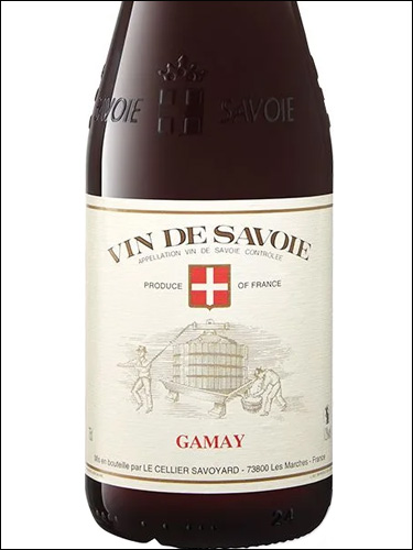фото Le Cellier Savoyard Gamay Vin de Savoie AOC Ле Селье Савойяр Гаме Вэн де Савуа Франция вино красное
