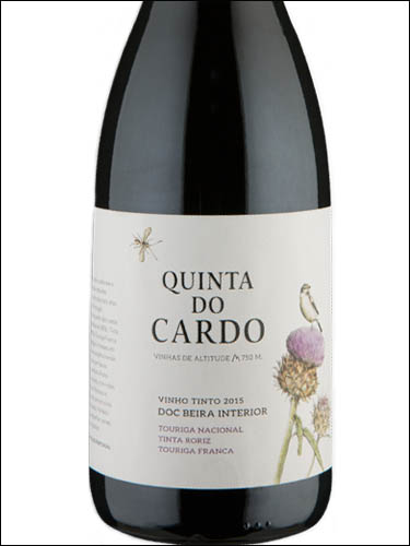 фото Quinta do Cardo Tinto Beira Interior DOC Кинта ду Карду Тинту Бейра Интериор Португалия вино красное