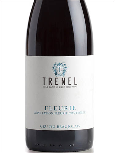 фото Domaine Trenel Fleurie AOC Домен Тренель Флери АОС Франция вино красное