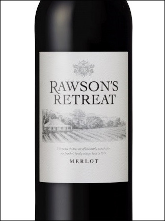 фото Penfolds Rawson's Retreat Merlot Пенфолдс Роусонс Ритрит Мерло Австралия вино красное
