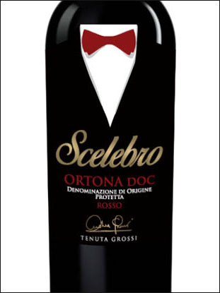 фото Tenuta Grossi Scelebro Ortona DOC Тенута Гросси Шелебро Ортона Италия вино красное