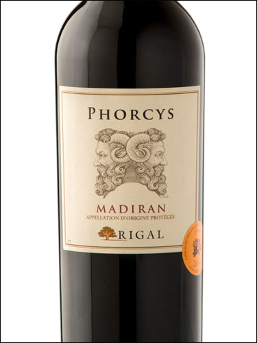 фото Rigal Phorcys rouge Madiran AOC Ригаль Форси руж Мадиран Франция вино красное